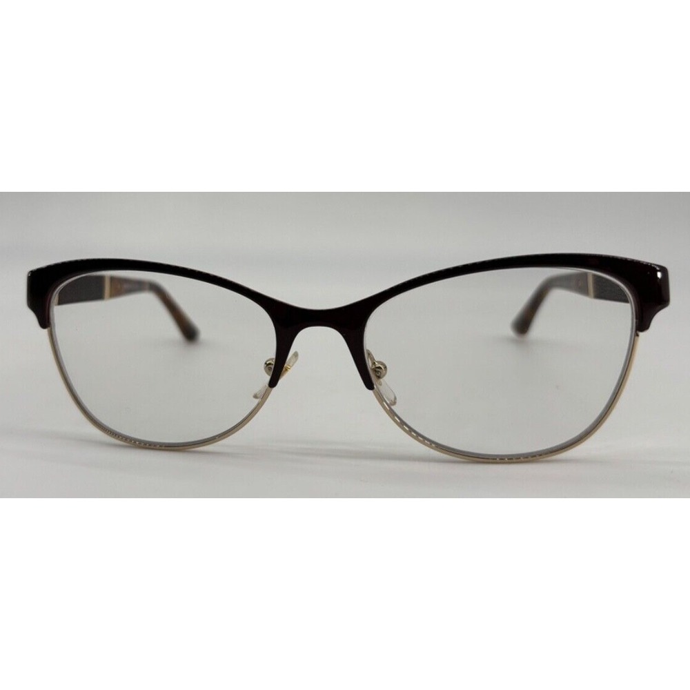 Versace Tortoise Shell Gold Metal Eyeglass Frames VE 1233Q 1344 53-17-140 Case‎